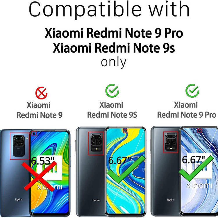 کاور گاردتک اساک مدل ِDcamp مناسب برای گوشی موبایل شیائومی Redmi Note 9S / Note 9 Pro / Note 9 Pro Max
