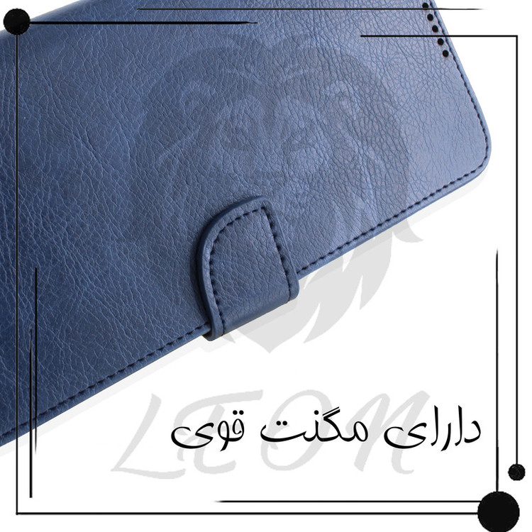 کیف کلاسوری لئون مدل Deri Yo مناسب برای گوشی موبایل شیائومی Redmi Note 15 Pro 4G