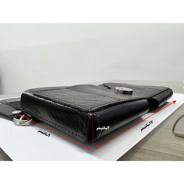 کیف کمری موبایل مددی مدل MT4 کد A72 مناسب برای گوشی موبایل 6.8 اینچی