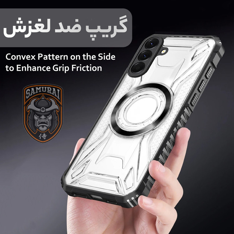 کاور سامورایی مدل Shocksafe مناسب برای گوشی موبایل سامسونگ Galaxy A07