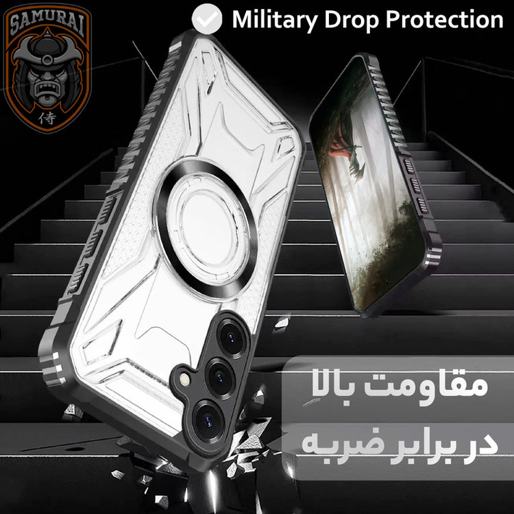 کاور سامورایی مدل Shocksafe مناسب برای گوشی موبایل سامسونگ Galaxy A07