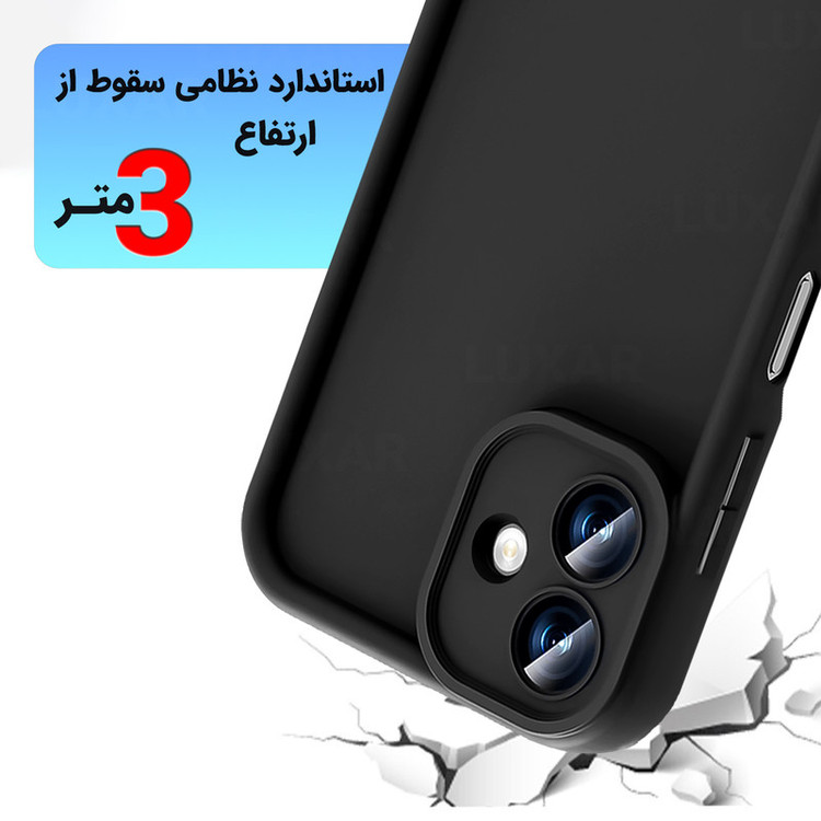 کاور لوکسار مدل a07 -Puffer band مناسب برای گوشی موبایل سامسونگ Galaxy A07 به همراه بند آویز
