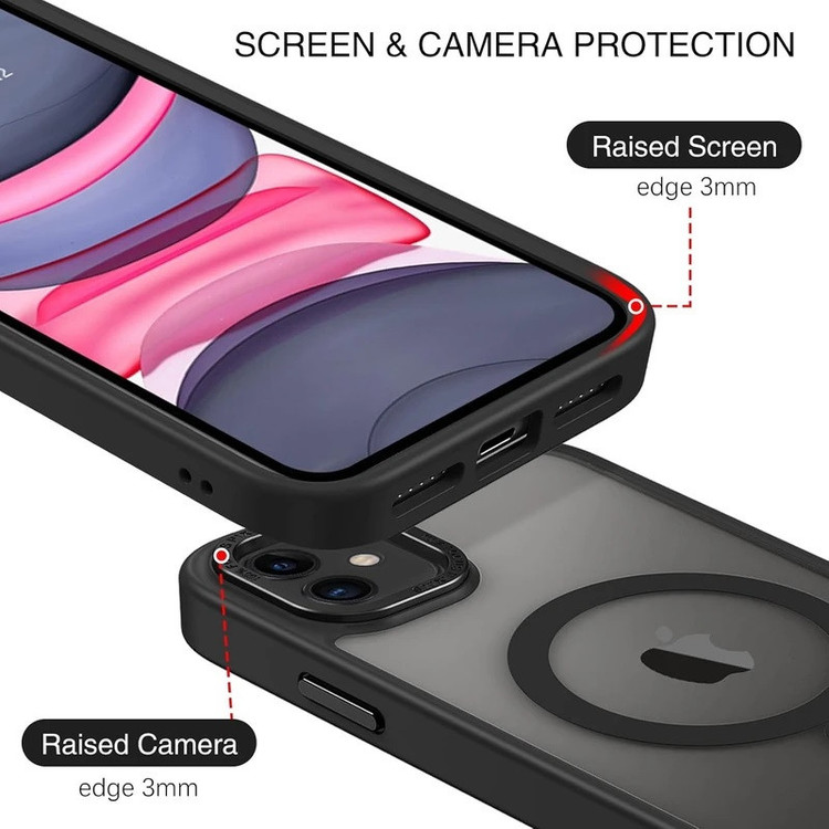 کاور بادی قاب مدل مگ سیف مناسب برای گوشی موبایل اپل iphone 11