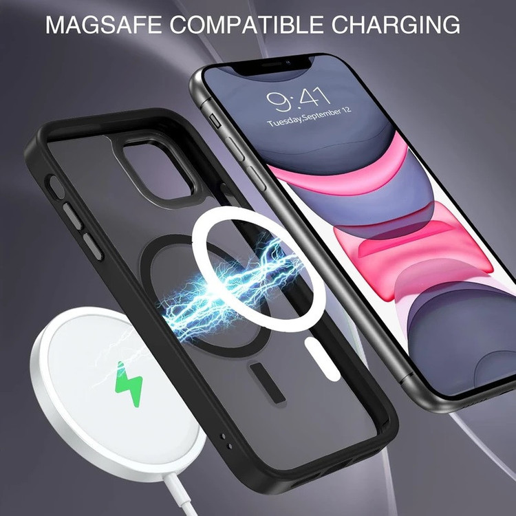 کاور بادی قاب مدل مگ سیف مناسب برای گوشی موبایل اپل iphone 11