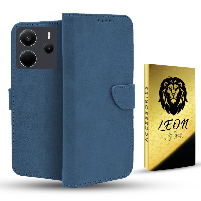 کیف کلاسوری لئون مدل Nezhad Oro مناسب برای گوشی موبایل شیائومی Redmi Note 14 4G