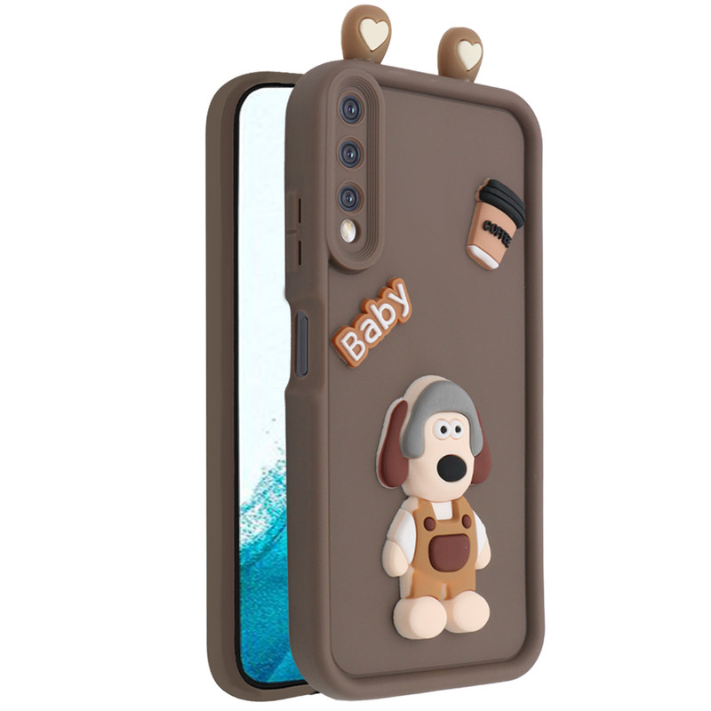 کاور مدل KittyDog مناسب برای گوشی موبایل سامسونگ Galaxy A7 2018