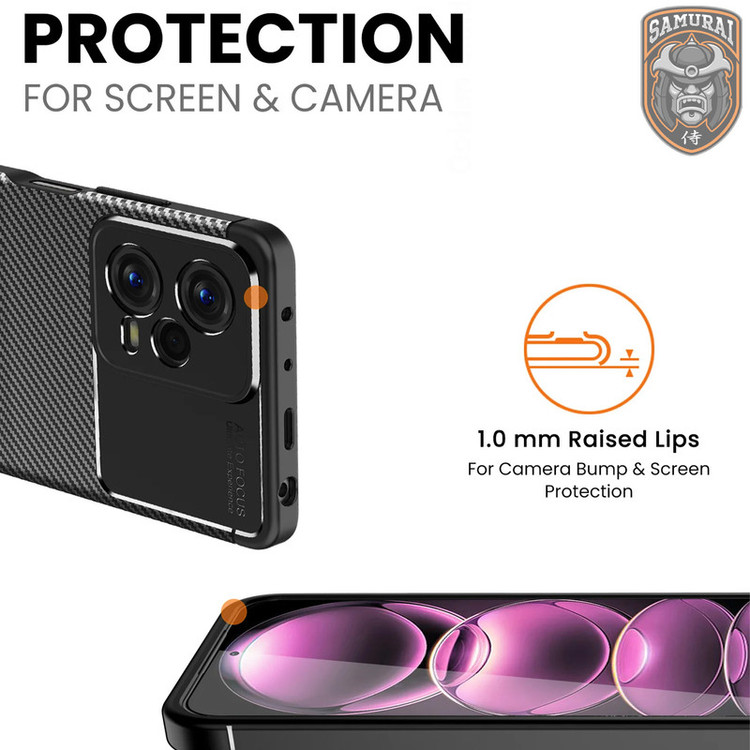کاور سامورایی مدل AF مناسب برای گوشی موبایل شیائومی Redmi Note 12 Pro Plus 5G / Redmi Note 12 Explorer 5G