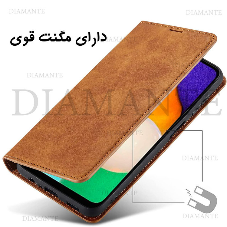 کیف کلاسوری دیامانته مدل Speek Rd مناسب برای گوشی موبایل سامسونگ Galaxy A07
