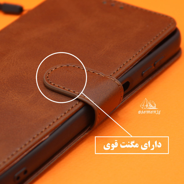 کیف کلاسوری دیامانته مدل Bandaviz Bk مناسب برای گوشی موبایل سامسونگ Galaxy Note 20 Ultra به همراه بند آویز