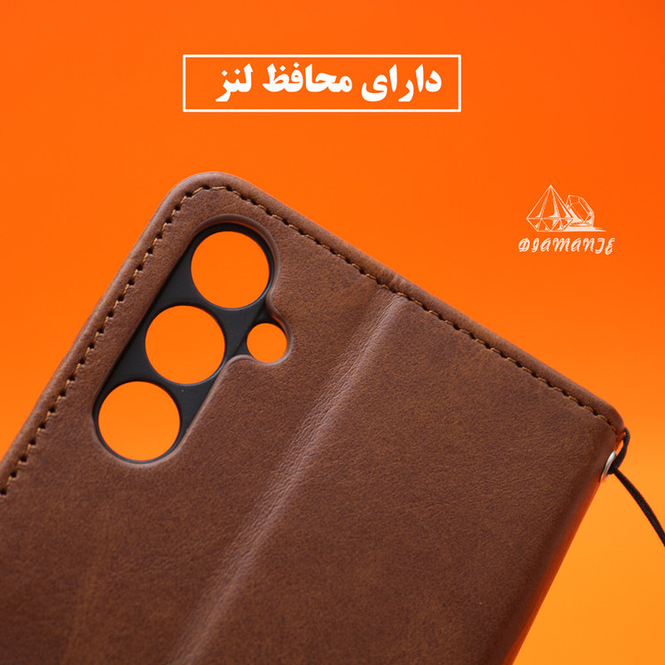کیف کلاسوری دیامانته مدل Bandaviz Bk مناسب برای گوشی موبایل سامسونگ Galaxy Note 20 Ultra به همراه بند آویز