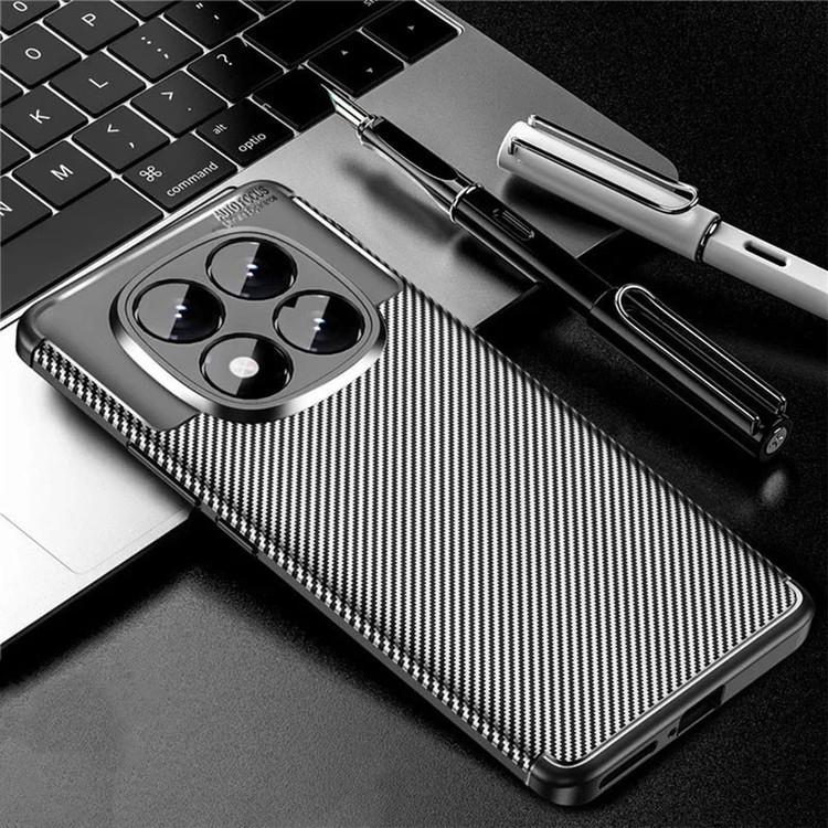 کاور بادی قاب مدل Carbon fiber_Note 14 pro مناسب برای گوشی موبایل شیائومی Redmi Note 14 Pro 4G / Redmi Note 14 Pro