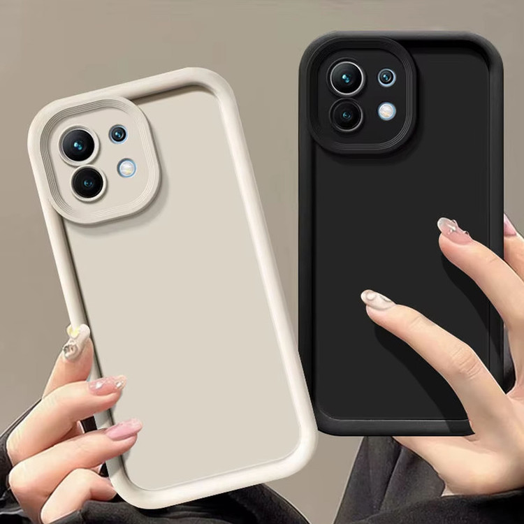 کاور موکولو مدل Silicone Puffer Apple Strap مناسب برای گوشی موبایل شیائومی Mi 11 Lite به همراه بند آویز