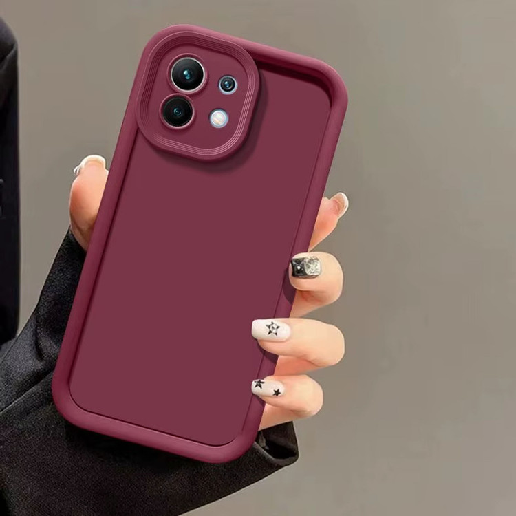 کاور موکولو مدل Silicone Puffer Apple Strap مناسب برای گوشی موبایل شیائومی Mi 11 Lite به همراه بند آویز