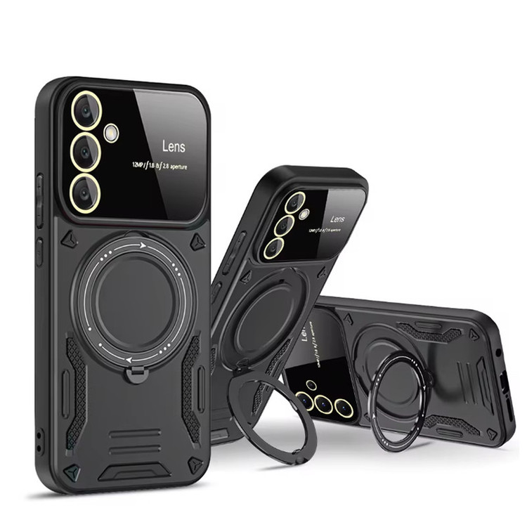 کاور اسپارتان مدل Hybrid Armor Strap مناسب برای گوشی موبایل سامسونگ Galaxy A15 به همراه بندآویز