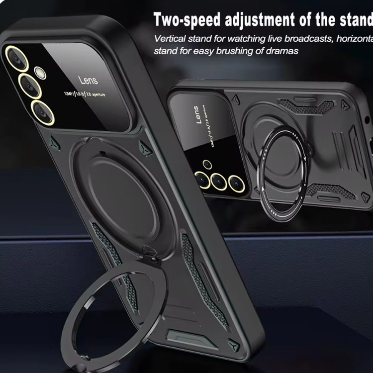 کاور اسپارتان مدل Hybrid Armor Strap مناسب برای گوشی موبایل سامسونگ Galaxy A15 به همراه بندآویز