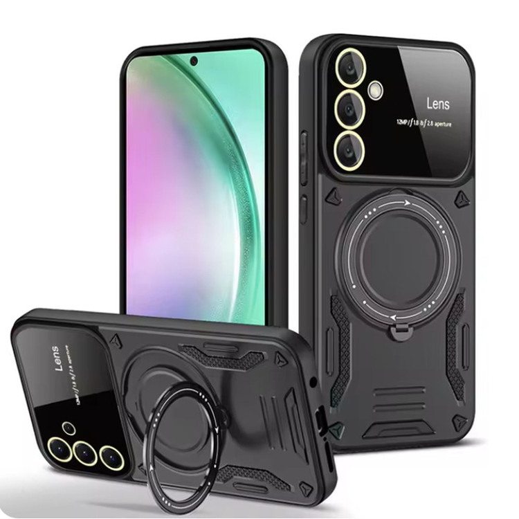 کاور اسپارتان مدل Hybrid Armor Strap مناسب برای گوشی موبایل سامسونگ Galaxy A15 به همراه بندآویز