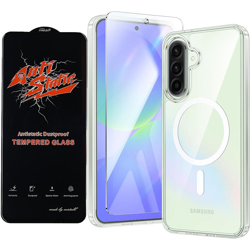 کاور مسیر مدل MGsafe Protector مناسب برای گوشی موبایل سامسونگ Galaxy A56 به همراه محافظ صفحه نمایش