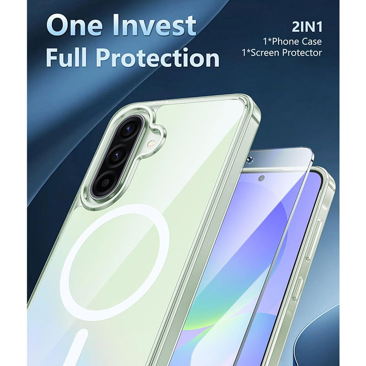 کاور مسیر مدل MGsafe Protector مناسب برای گوشی موبایل سامسونگ Galaxy A56 به همراه محافظ صفحه نمایش