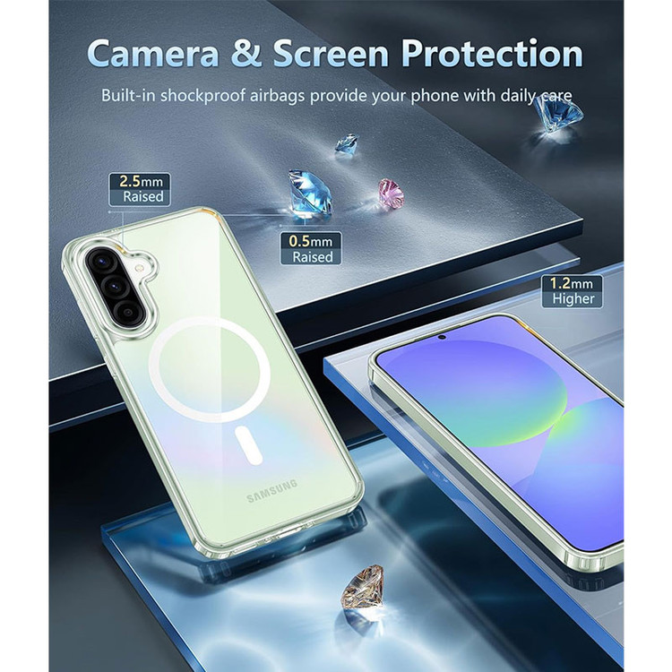 کاور مسیر مدل MGsafe Protector مناسب برای گوشی موبایل سامسونگ Galaxy A56 به همراه محافظ صفحه نمایش