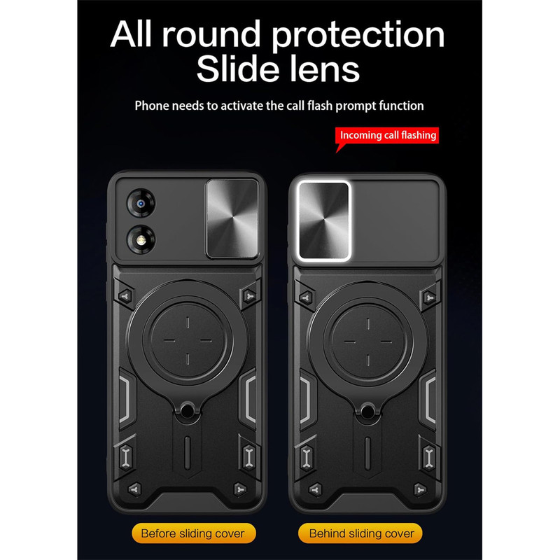 کاور اسپارتان مدل Magnet Ring Strap مناسب برای گوشی موبایل آنر X5 Plus به همراه بند