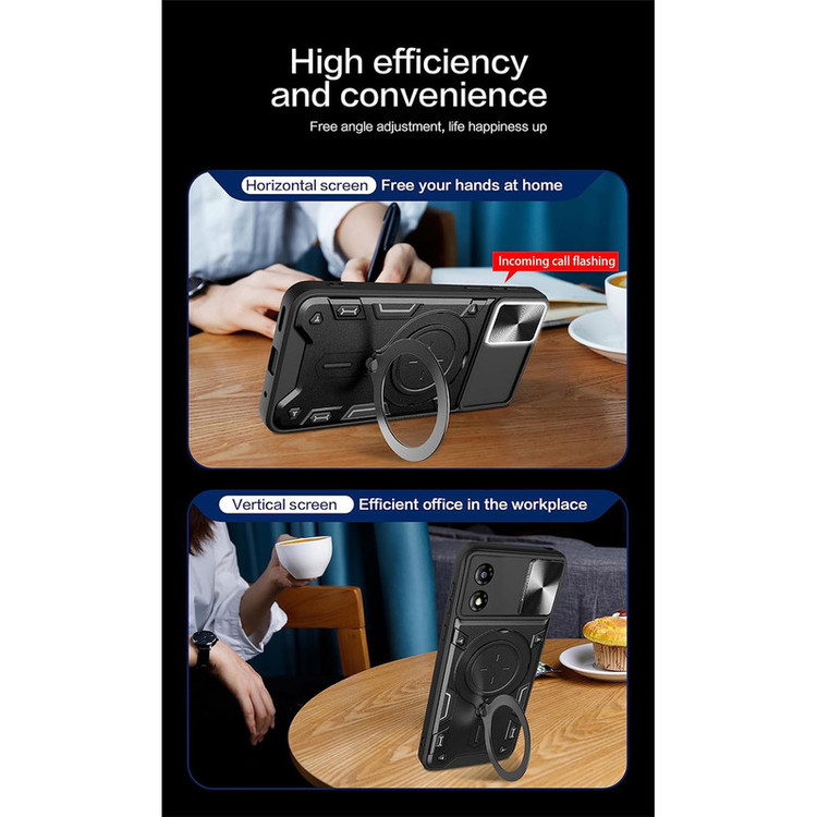 کاور اسپارتان مدل Magnet Ring Strap مناسب برای گوشی موبایل آنر X5 Plus به همراه بند