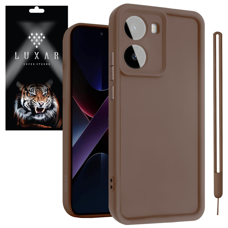 کاور لوکسار مدل x7pro -Puffer band طرح بند دار مناسب برای گوشی موبایل شیائومی Redmi Turbo4 5G / Poco X7 Pro 5G