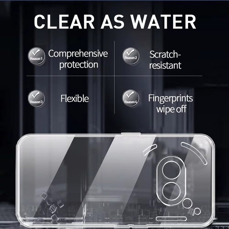 کاور والکری مدل Clear Jelly مناسب برای گوشی موبایل ناتینگ فون 2a