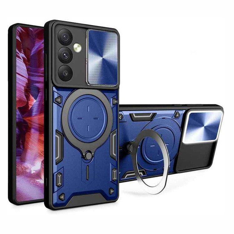کاور اسپارتان مدل Magnet Ring Strap مناسب برای گوشی موبایل سامسونگ Galaxy A16 5G / A16 4G به همراه بند آویز