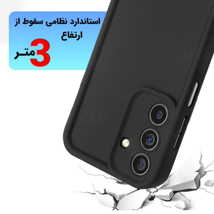 کاور لوکسار مدل a26 -Puffer band مناسب برای گوشی موبایل سامسونگ Galaxy A26 به همراه بند آویز