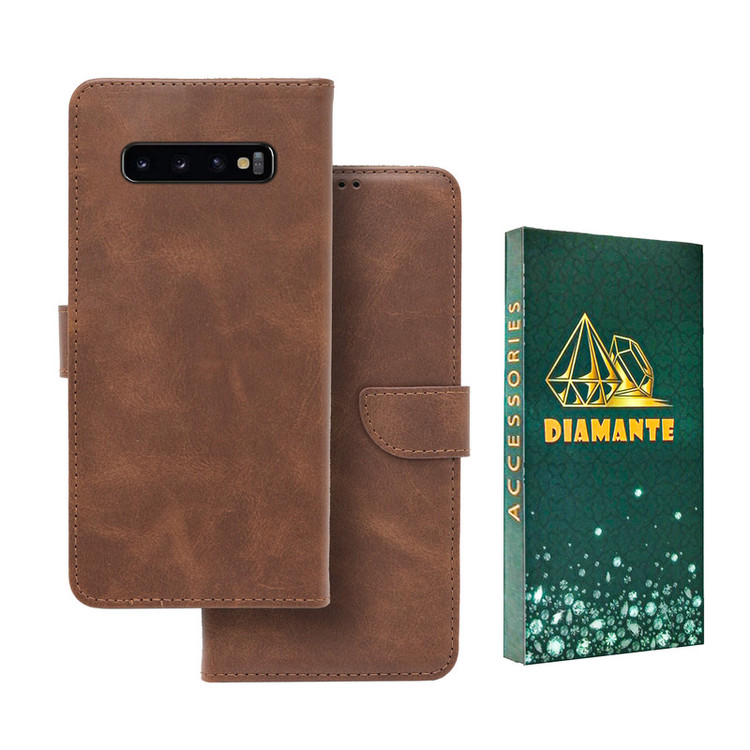 کیف کلاسوری دیامانته مدل Bors Gn مناسب برای گوشی موبایل سامسونگ Galaxy S10