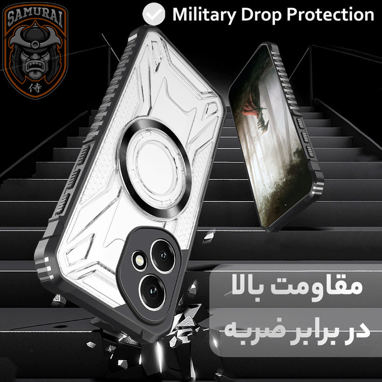 کاور سامورایی مدل Shocksafe مناسب برای گوشی موبایل آنر 400