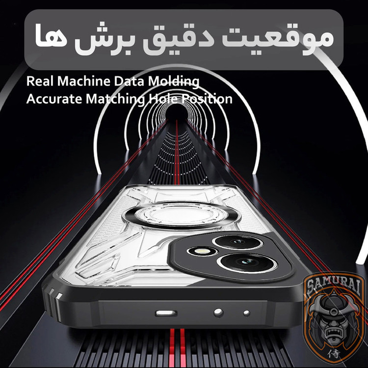 کاور سامورایی مدل Shocksafe مناسب برای گوشی موبایل آنر 400