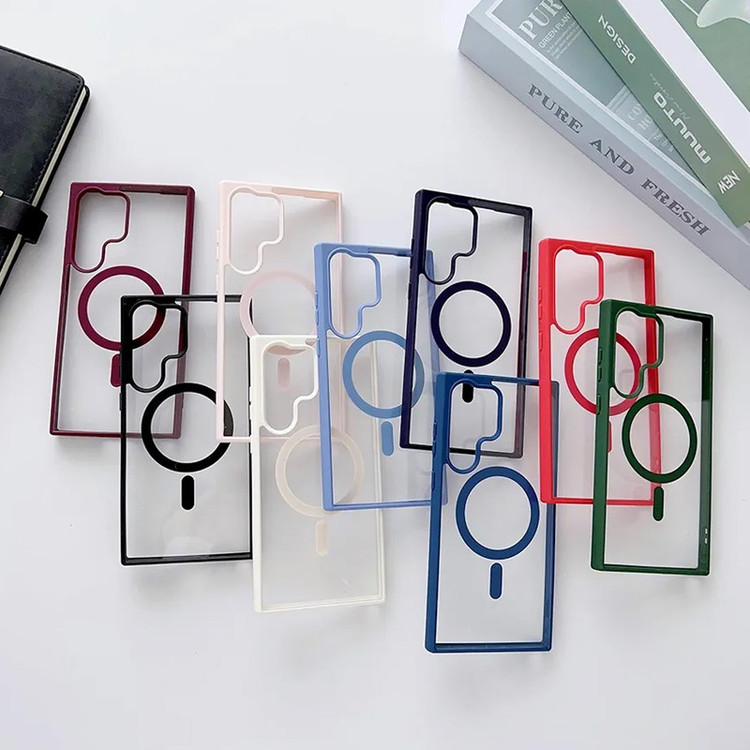 کاور نایت مدل Magsafe Border KT مناسب برای گوشی موبایل سامسونگ Galaxy S24 Ultra