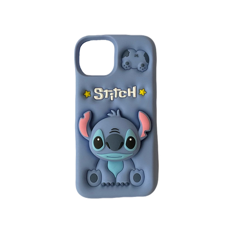 کاور مدل سیلیکونی طرح استیچ عروسکی کد Stitch65 مناسب برای گوشی موبایل اپل iPhone 14 Pro Max / 15 Pro Max