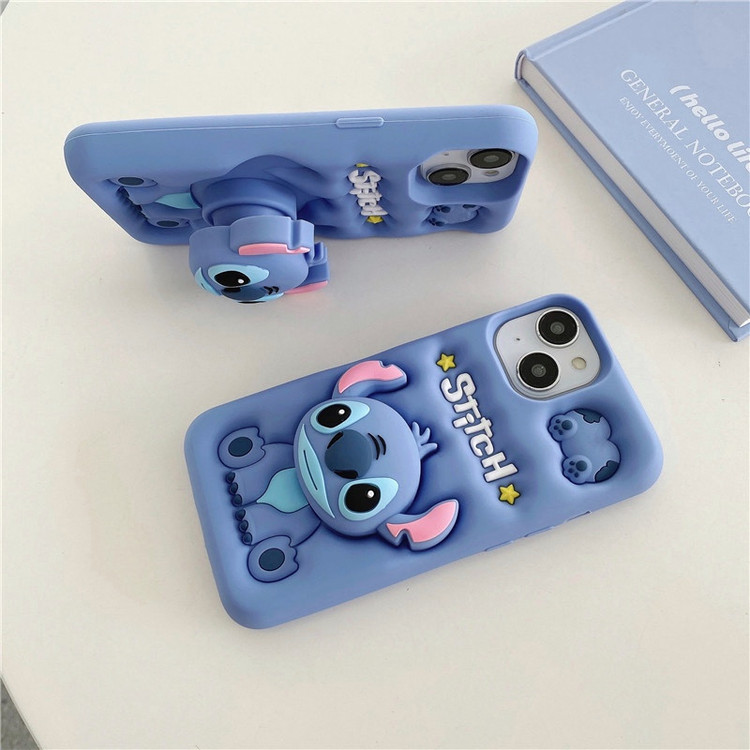 کاور مدل سیلیکونی طرح استیچ عروسکی کد Stitch65 مناسب برای گوشی موبایل اپل iPhone 14 Pro Max / 15 Pro Max