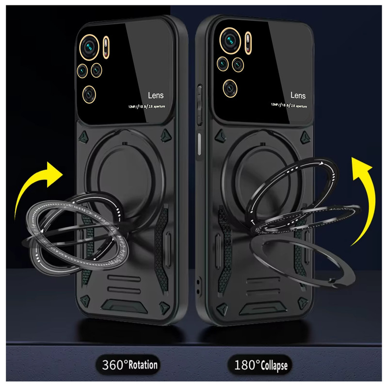 کاور اسپارتان مدل Hybrid Strap مناسب برای گوشی موبایل شیائومی Redmi Note 10s / Redmi Note 10 4G / Poco M5s به همراه بند