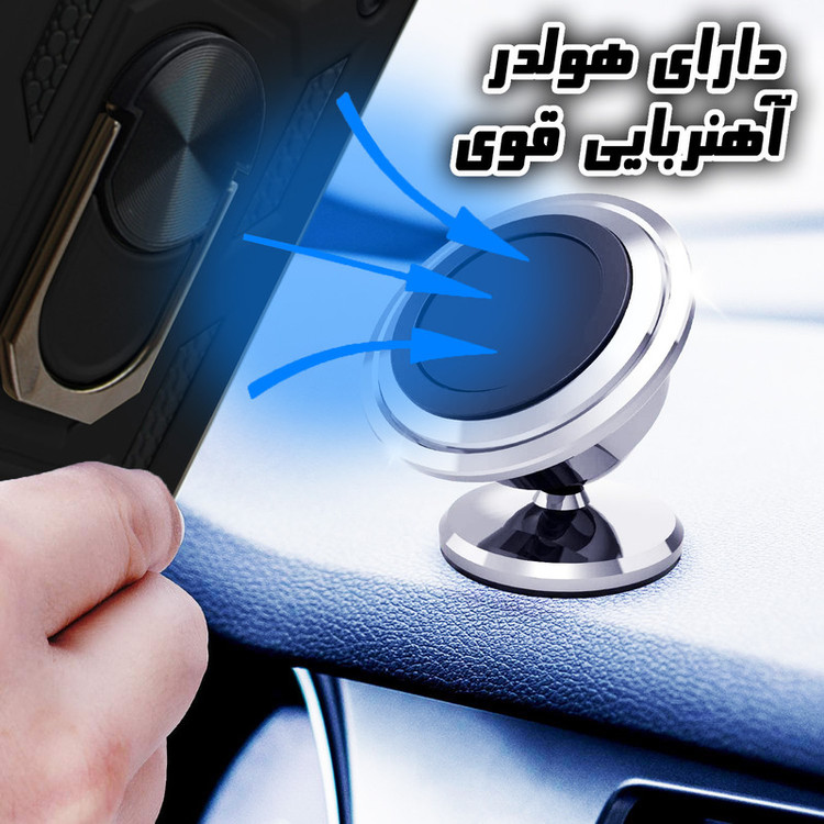 کاور پرشین کینگ مدل KD21 مناسب برای گوشی موبایل شیائومی Poco F3 / Mi 11i / Redmi K40 Pro