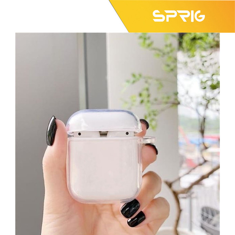 کاور اسپریگ مدل Clear-SP مناسب برای کیس اپل ایرپاد 2 / Airpod 1