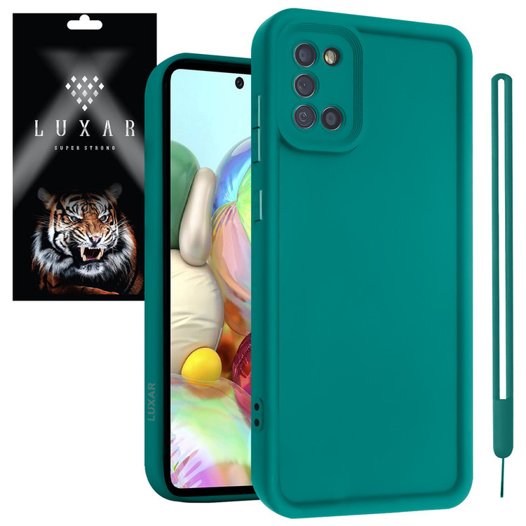 کاور لوکسار مدل a71 -Puffer band طرح بند دار مناسب برای گوشی موبایل سامسونگ Galaxy A71