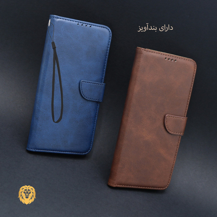 کیف کلاسوری لئون مدل Scusa Oro مناسب برای گوشی موبایل شیائومی Mi 11T Pro به همراه بند آویز