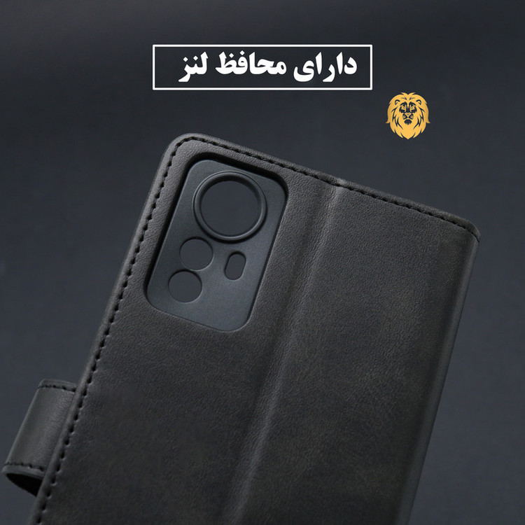 کیف کلاسوری لئون مدل Scusa Oro مناسب برای گوشی موبایل شیائومی Mi 11T Pro به همراه بند آویز