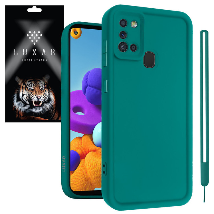 کاور لوکسار مدل a21s -Puffer band طرح بند دار مناسب برای گوشی موبایل سامسونگ Galaxy A21S
