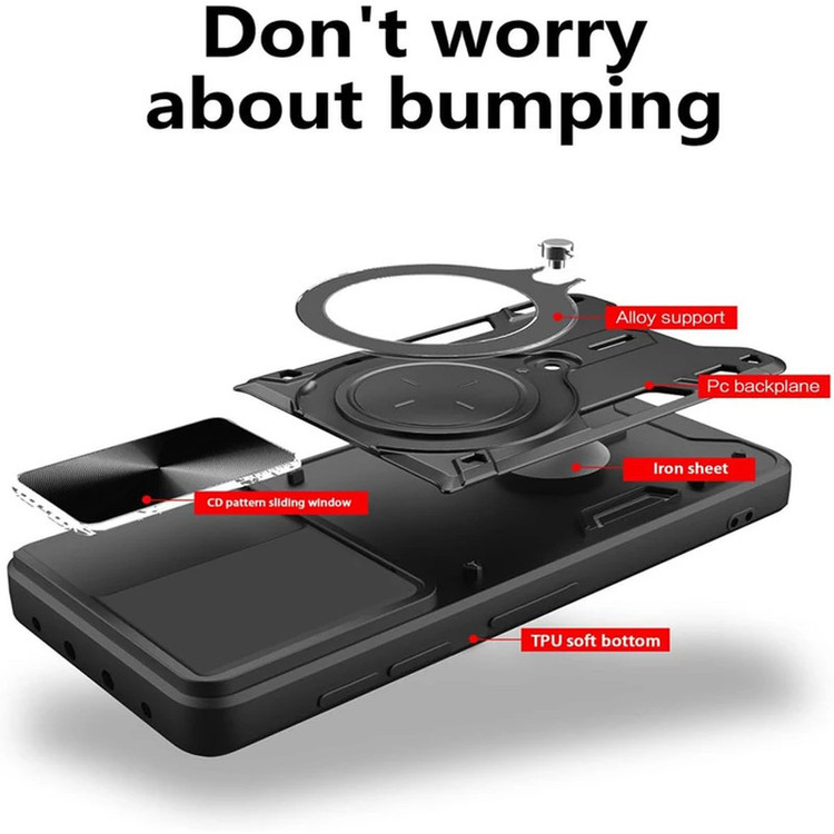 کاور اسپارتان مدل Magnet Ring Strap مناسب برای گوشی موبایل شیائومی Redmi Note 8 به همراه بند آویز