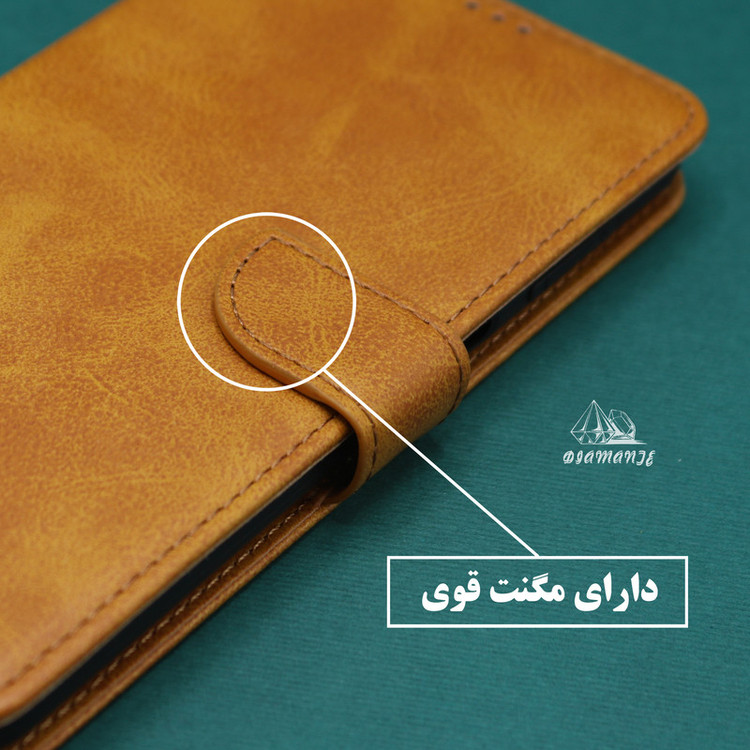 کیف کلاسوری دیامانته مدل Bers Ros مناسب برای گوشی موبایل شیائومی Redmi Note 14s