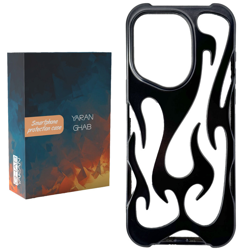 کاور یاران قاب مدل flame مناسب برای گوشی موبایل اپل iPhone 15