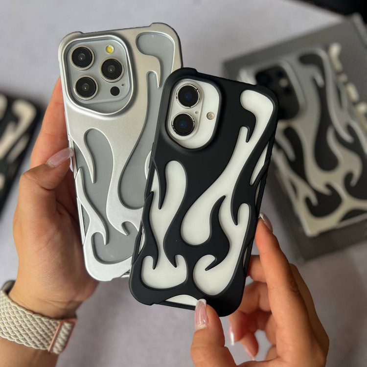 کاور یاران قاب مدل flame مناسب برای گوشی موبایل اپل iPhone 15