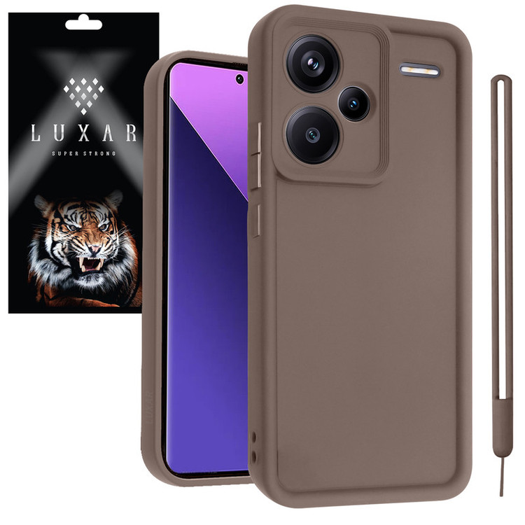 کاور لوکسار مدل note13p -Puffer band مناسب برای گوشی موبایل شیائومی Redmi Note 13 Pro Plus 5G به همراه بند آویز