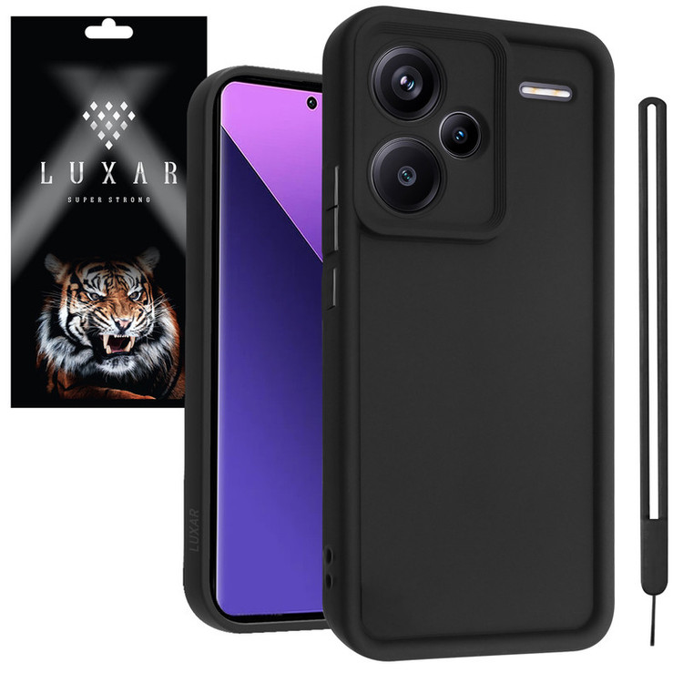 کاور لوکسار مدل note13p -Puffer band مناسب برای گوشی موبایل شیائومی Redmi Note 13 Pro Plus 5G به همراه بند آویز