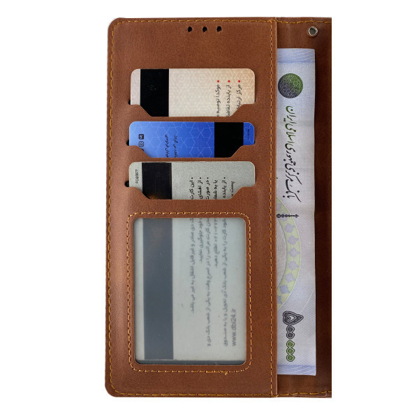 کیف کلاسوری مدل چرمی مناسب برای گوشی موبایل سامسونگ Galaxy S8