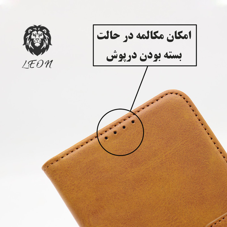 کیف کلاسوری لئون مدل Bersa مناسب برای گوشی موبایل سامسونگ Galaxy Note 8
